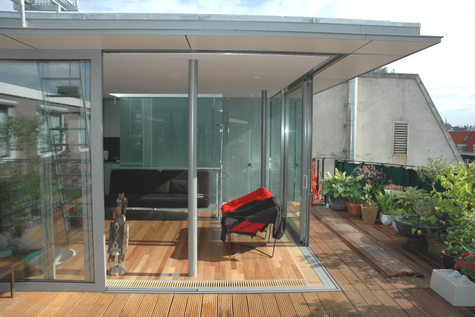 Dakhuis appartement Amsterdam